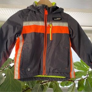 London Fog Boys Fleece Lined Hooded Jacket Size 4T